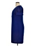 DKNY Solid Blue Cocktail Dress Size 14 - photo 5