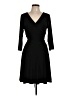 Nik and Nash Solid Black Casual Dress Size L - photo 1