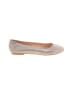 Garnet Hill Metallic Metallic Gray Flats Size 8 1/2 - photo 1