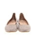 Garnet Hill Metallic Metallic Gray Flats Size 8 1/2 - photo 2