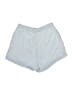 Hem & Thread 100% Tencel Stripes Blue Shorts Size S - photo 2