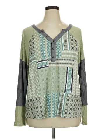 Cato Long Sleeve Blouse (view 1)