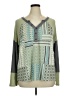 Cato Green Long Sleeve Blouse Size XL - photo 1