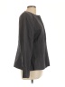 Linda Allard Ellen Tracy 100% Wool Stripes Gray Jacket Size 12 - photo 4