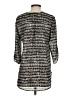 Dynamite 100% Polyester Black 3/4 Sleeve Blouse Size S - photo 2