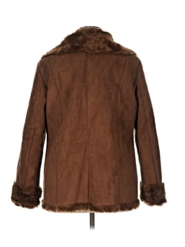 St. John's Bay Faux Fur Jacket (view 2)