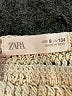 Zara 100% Cotton Ivory Tan Tank Top Size 9 - photo 4