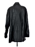 John Weitz 100% Leather Black Faux Leather Jacket Size S - photo 2