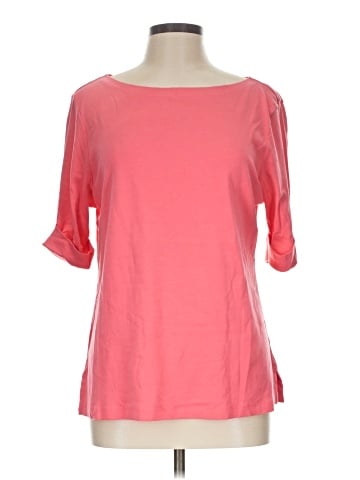 Karen Scott 3/4 Sleeve T-Shirt (view 1)