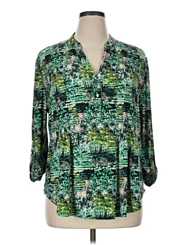 New Directions 3/4 Sleeve Blouse (view 1)