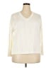 Adrianna Papell Ivory Pullover Sweater Size 2X - photo 1