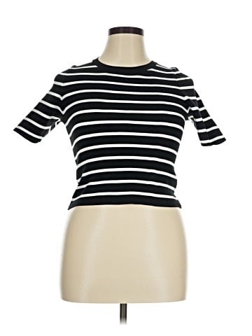 Happily Grey Short Sleeve Turtleneck (view 1)