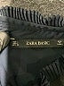 Zara Basic Black 3/4 Sleeve Blouse Size L - photo 7