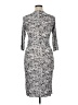 Pure Collection Animal Print Silver Cocktail Dress Size 14 - photo 2