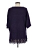 Relativity 100% Acrylic Purple Poncho Size M - photo 2