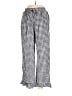 Unbranded 100% Cotton Checkered-gingham Black Casual Pants Size M - photo 1