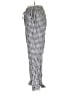 Unbranded 100% Cotton Checkered-gingham Black Casual Pants Size M - photo 5