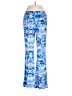 Cato Print Blue Casual Pants Size M - photo 1