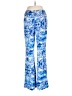 Cato Print Blue Casual Pants Size M - photo 2