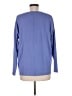 Pure Collection 100% Cashmere Blue Cashmere Pullover Sweater Size 6 - photo 2
