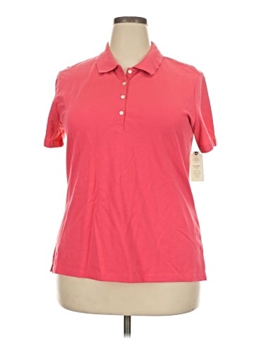 St. John's Bay Short Sleeve Polo (view 1)
