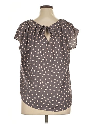 LC Lauren Conrad Short Sleeve Blouse (view 2)