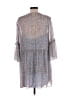 BCBGeneration Paisley Blue Casual Dress Size L - photo 2