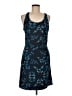 Toad & Co Graphic Blue Cocktail Dress Size M - photo 1