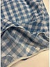 Acne Studios 100% Nylon Blue Essan Gingham Bodysuit Size S - photo 5