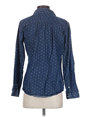 Ann Taylor LOFT Long Sleeve Button-Down Shirt (view 2)
