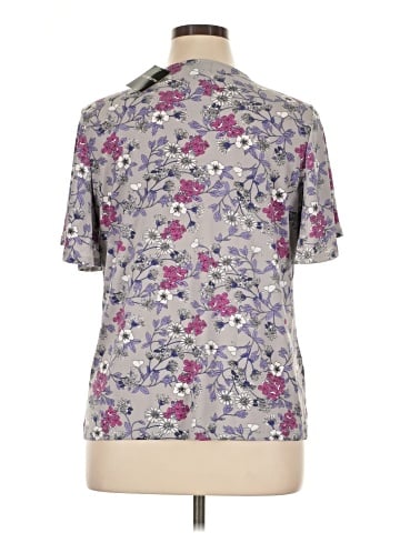 Liz Claiborne Career Short Sleeve Blouse (view 2)