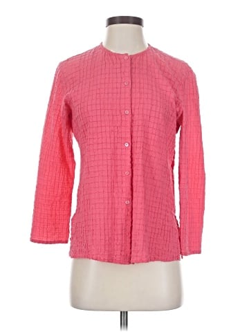 Eileen Fisher 3/4 Sleeve Button-Down Shirt (view 1)