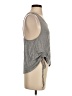 Aqua Gray Sleeveless Top Size S - photo 4