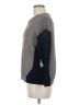 J Brand Color Block Gray Pullover Sweater Size M - photo 5