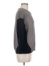 J Brand Color Block Gray Pullover Sweater Size M - photo 4