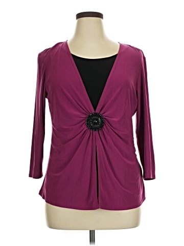 Elementz 3/4 Sleeve Top (view 1)