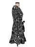 Milly 100% Polyester Print Black Cocktail Dress Size 4 - photo 4