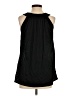 White Stag Black Sleeveless Blouse Size S - photo 2