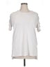 Zenana Premium Ivory Short Sleeve T-Shirt Size XL - photo 1