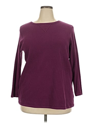 Woman Within 3/4 Sleeve T-Shirt (view 1)