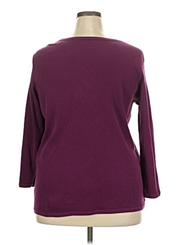 Woman Within 3/4 Sleeve T-Shirt (view 2)