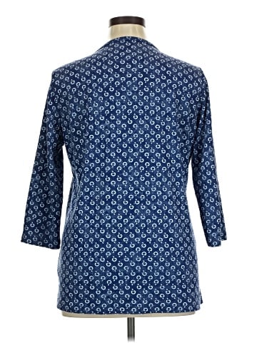 L.L.Bean 3/4 Sleeve Blouse (view 2)