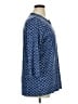 L.L.Bean 100% Cotton Blue 3/4 Sleeve Blouse Size XL - photo 4