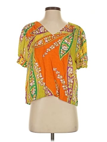 Haute Hippie Short Sleeve Blouse (view 1)