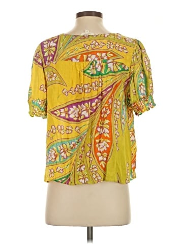Haute Hippie Short Sleeve Blouse (view 2)