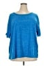 Woman Within Blue Active T-Shirt Size 22 (1X) - photo 1
