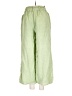 YFB Green Linen Pants Size M - photo 2