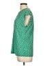 Anne Klein Polka Dots Green Short Sleeve Blouse Size L (estimated) - photo 5
