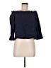 Copper Key 100% Cotton Blue 3/4 Sleeve Blouse Size M - photo 1