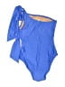 J.Crew Color Block Blue Swimsuit Bottoms Size 6 - photo 2